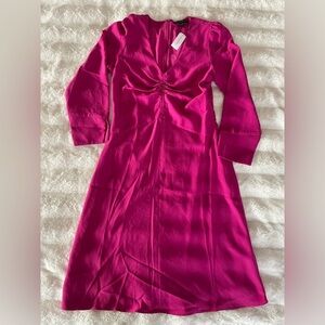 Banana Republic Shirred Midi Dress